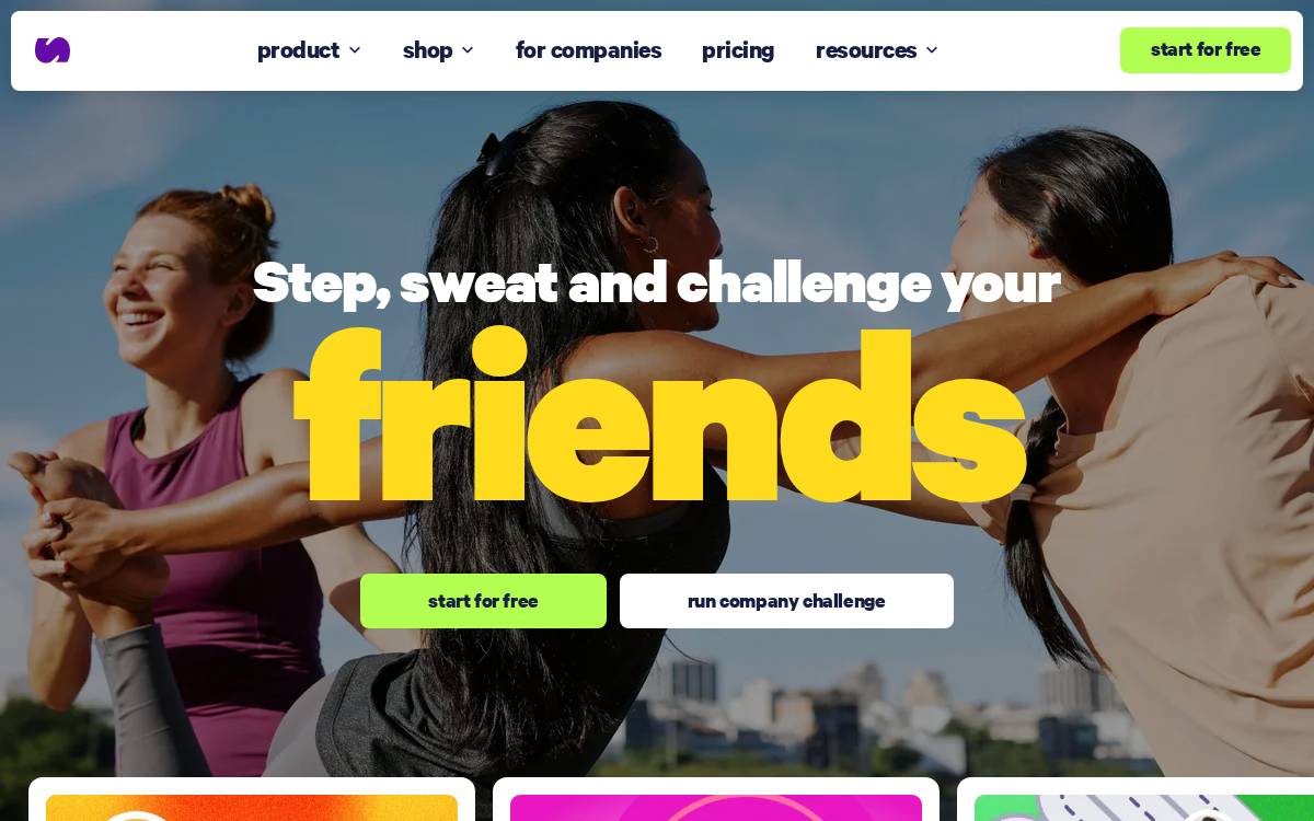 Stridekick website preview