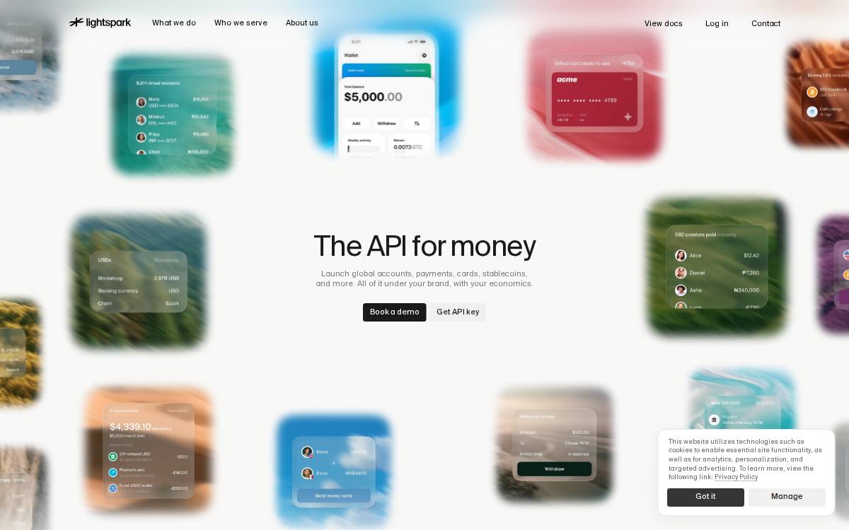 Striga website preview