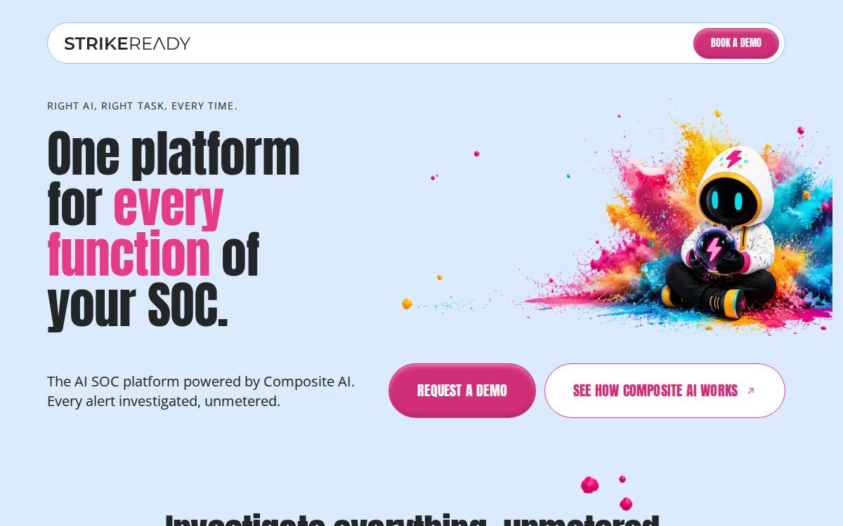 StrikeReady website preview