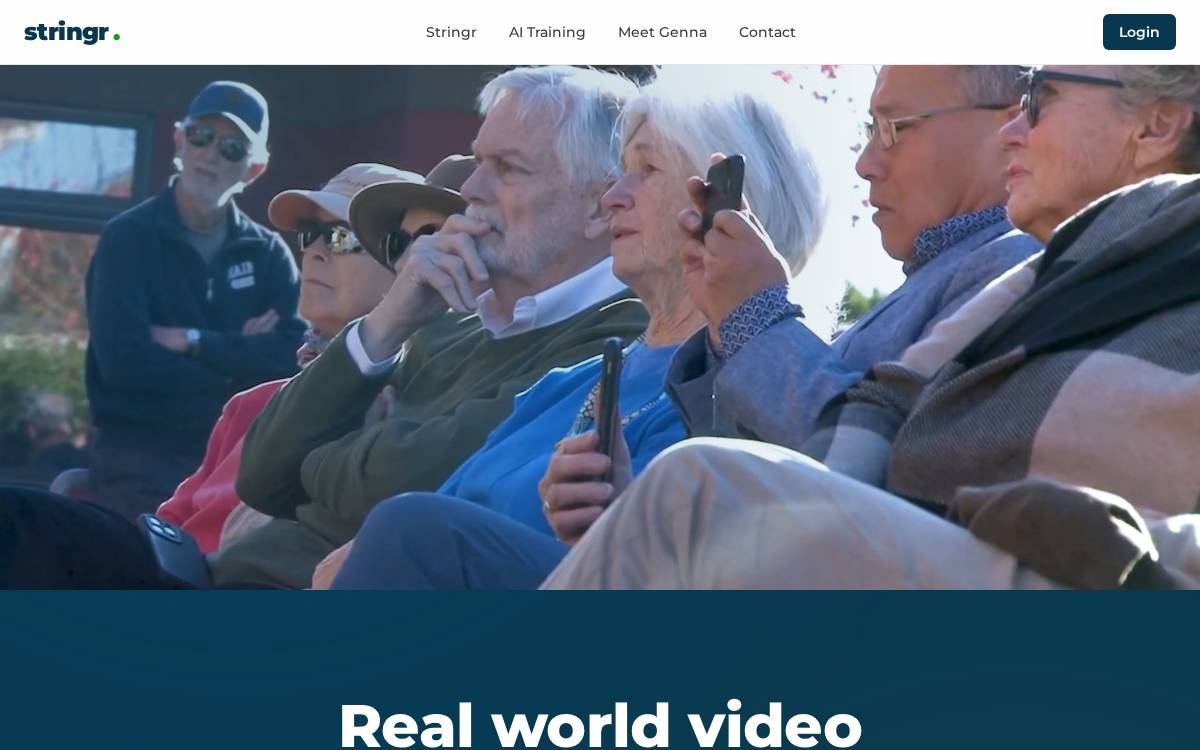 Stringr website preview