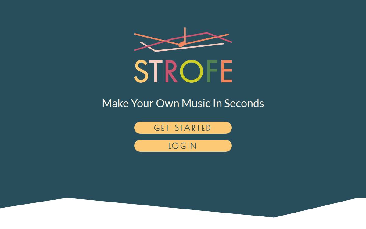 Strofe website preview