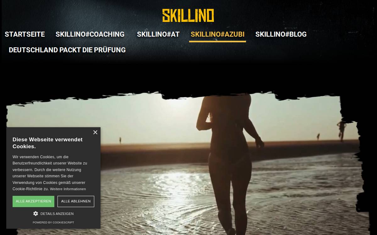 stroman-skillino website preview