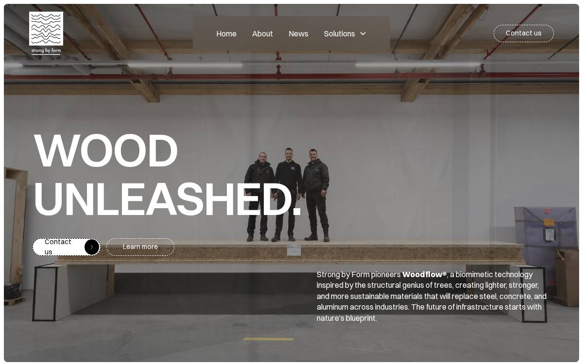 Strong By Form website preview