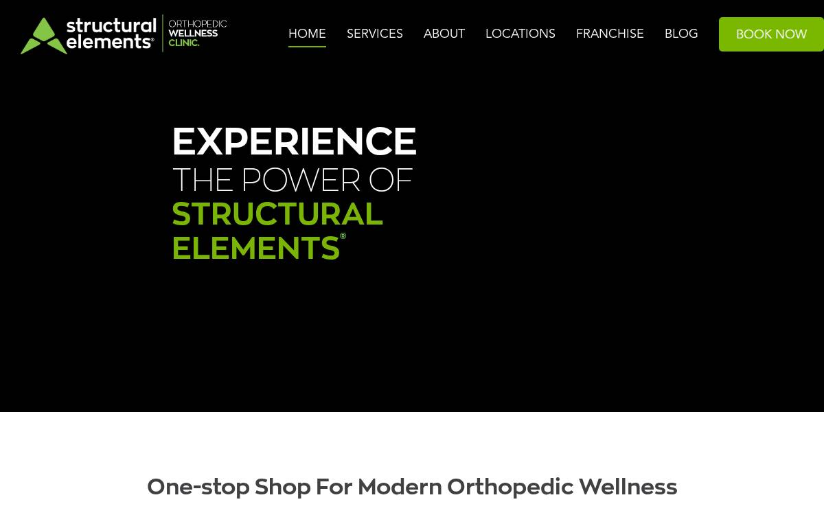 Structural Elements Holdings website preview