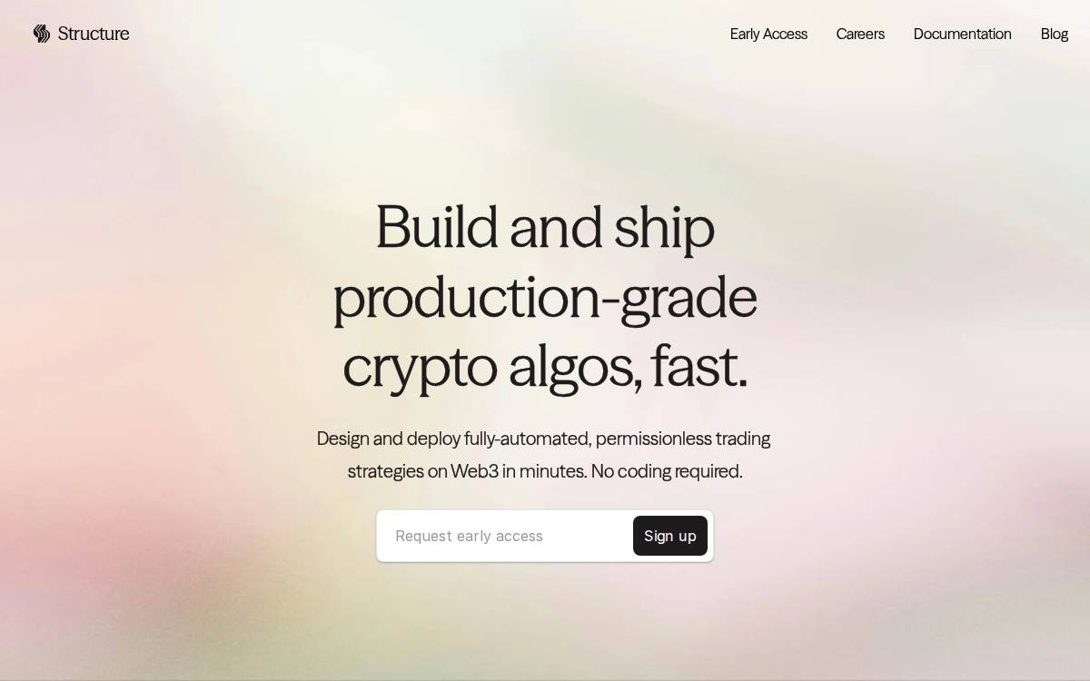 Structure website preview