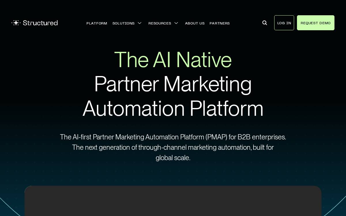 StructuredWeb website preview