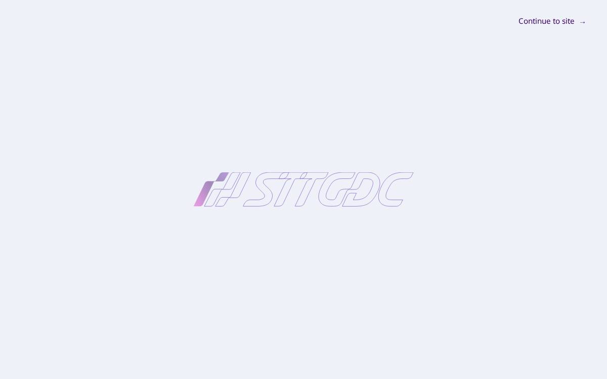 STTGDC website preview
