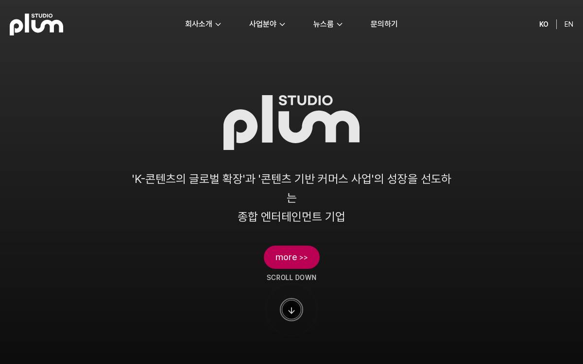 Studio Plum website preview