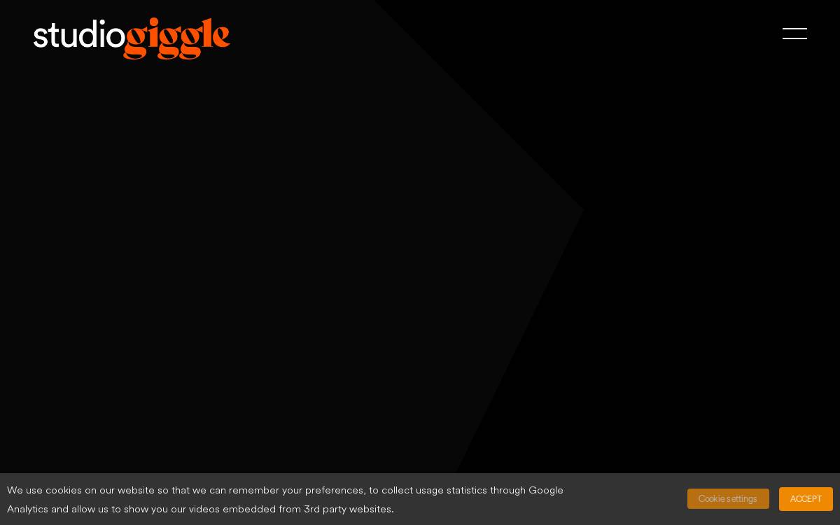 Studio Giggle website preview