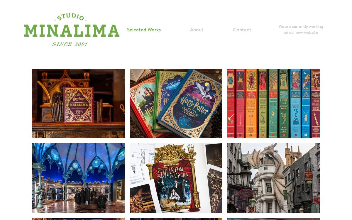 Studio MinaLima website preview