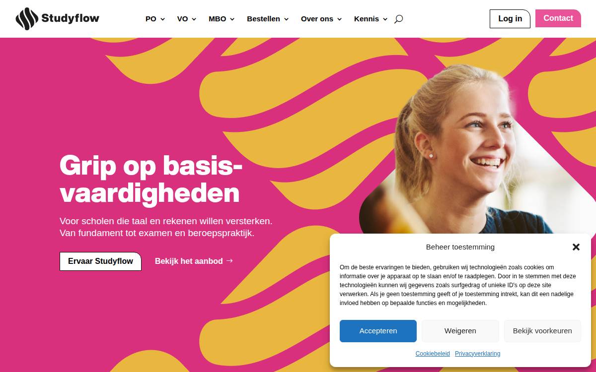 Studyflow website preview