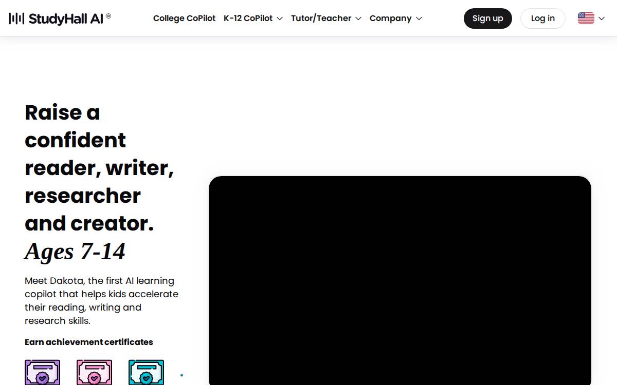 StudyHall website preview