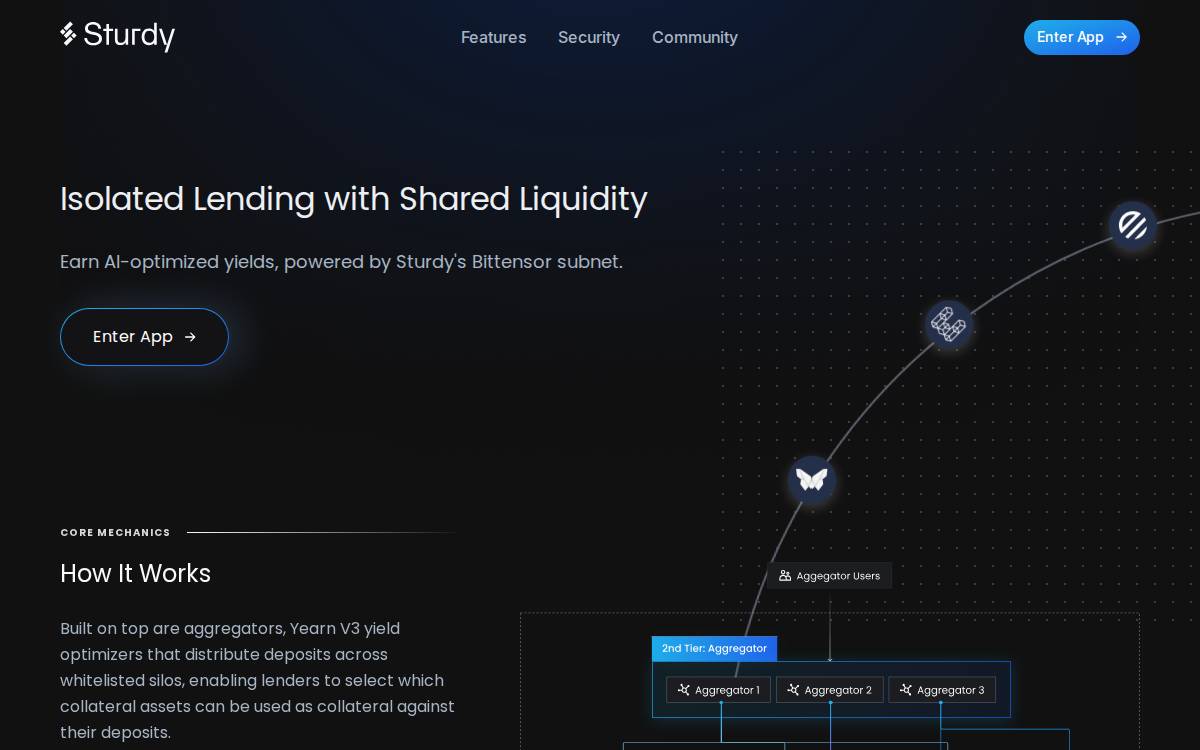 Sturdy website preview