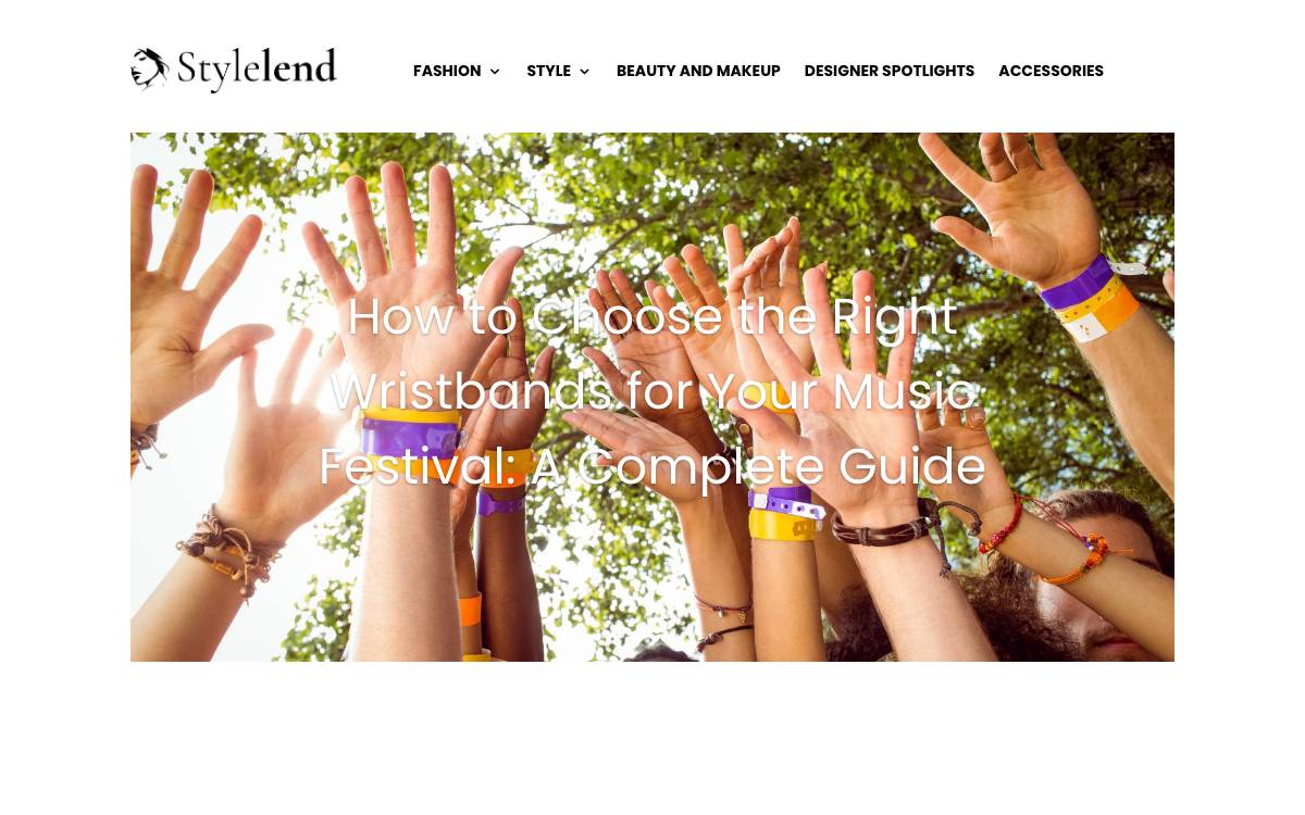 Style Lend website preview