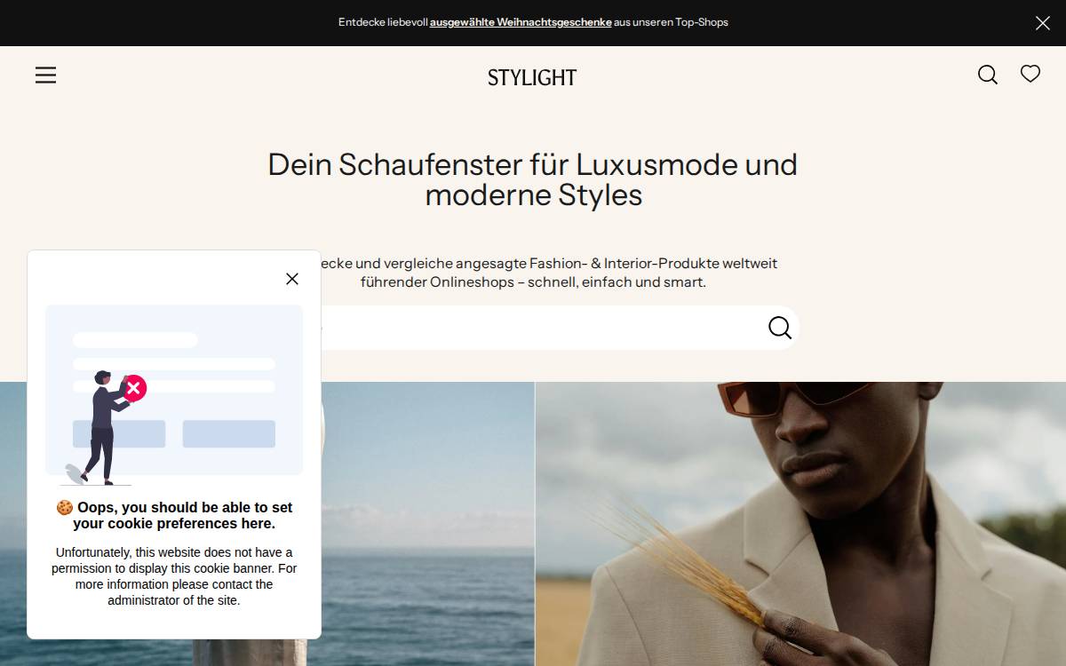 Stylight website preview