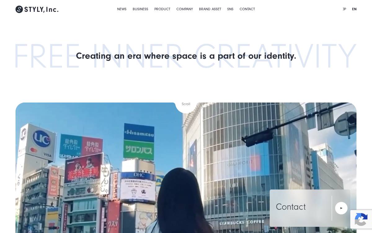 STYLY website preview