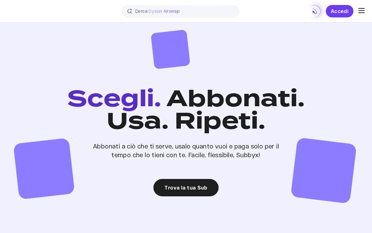 Subbyx website preview