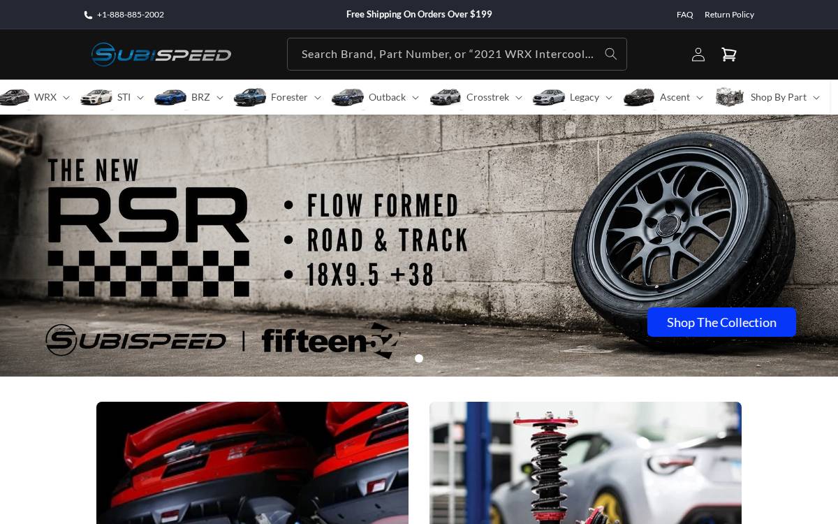 SubiSpeed website preview
