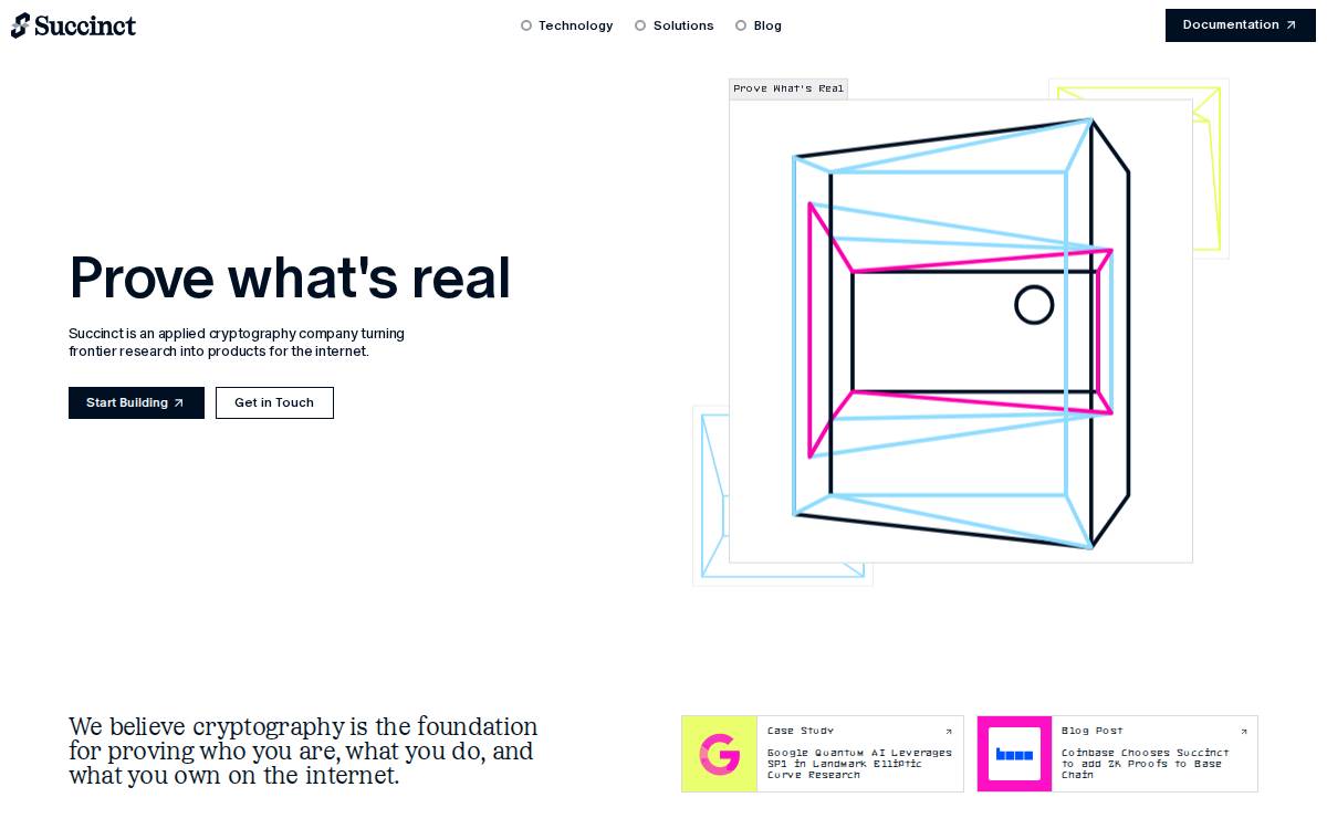 Succinct website preview