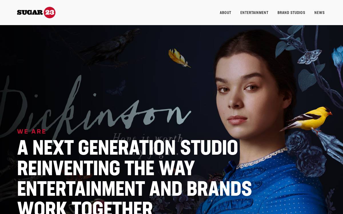 Sugar 23 website preview