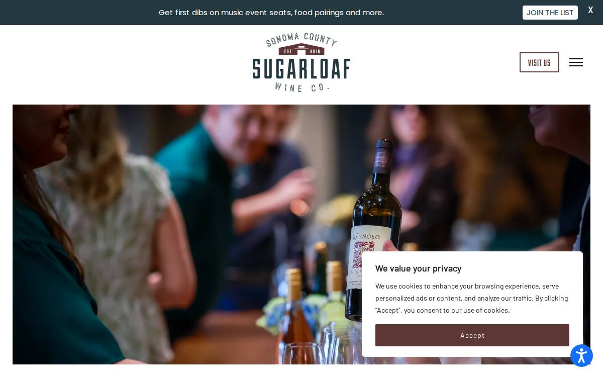 Sugarloaf Crush website preview
