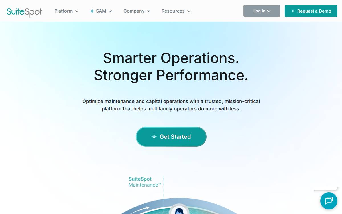 SuiteSpot Technology website preview
