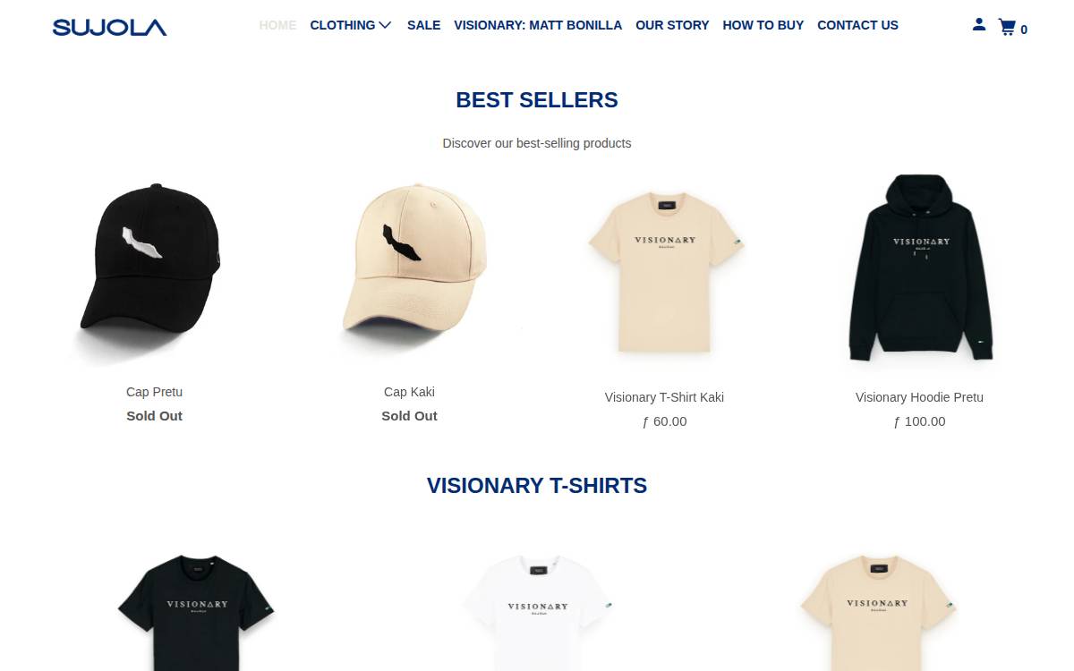 Sujola website preview