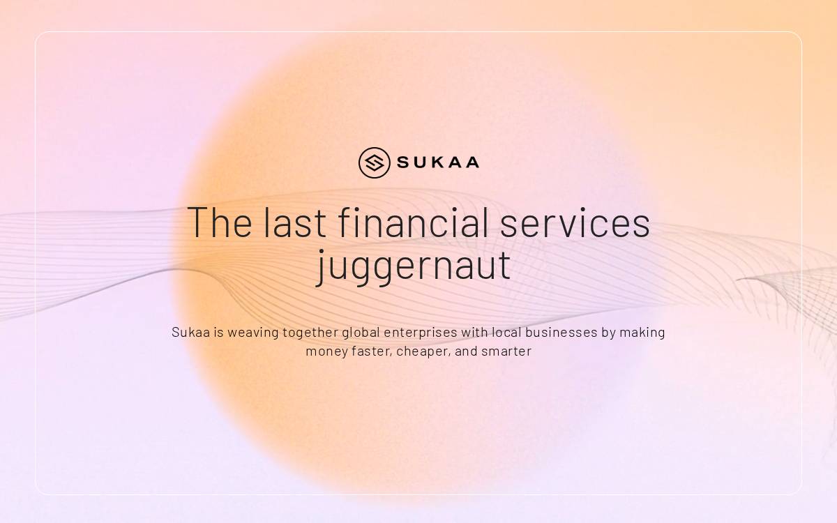 Sukaa website preview