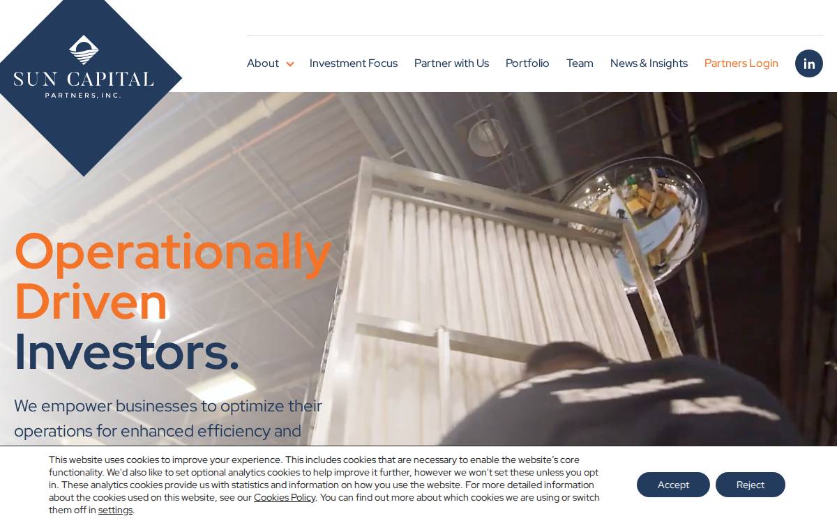 Sun Capital website preview