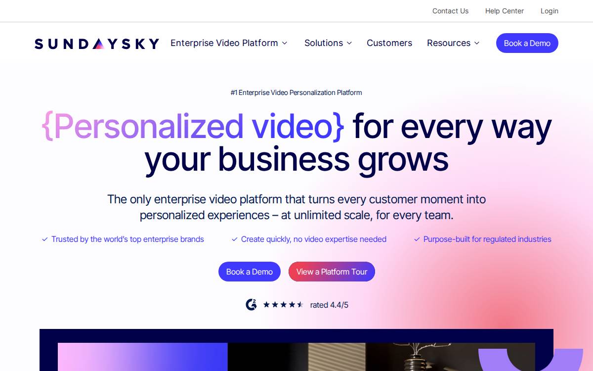 SUNDAY SKY website preview