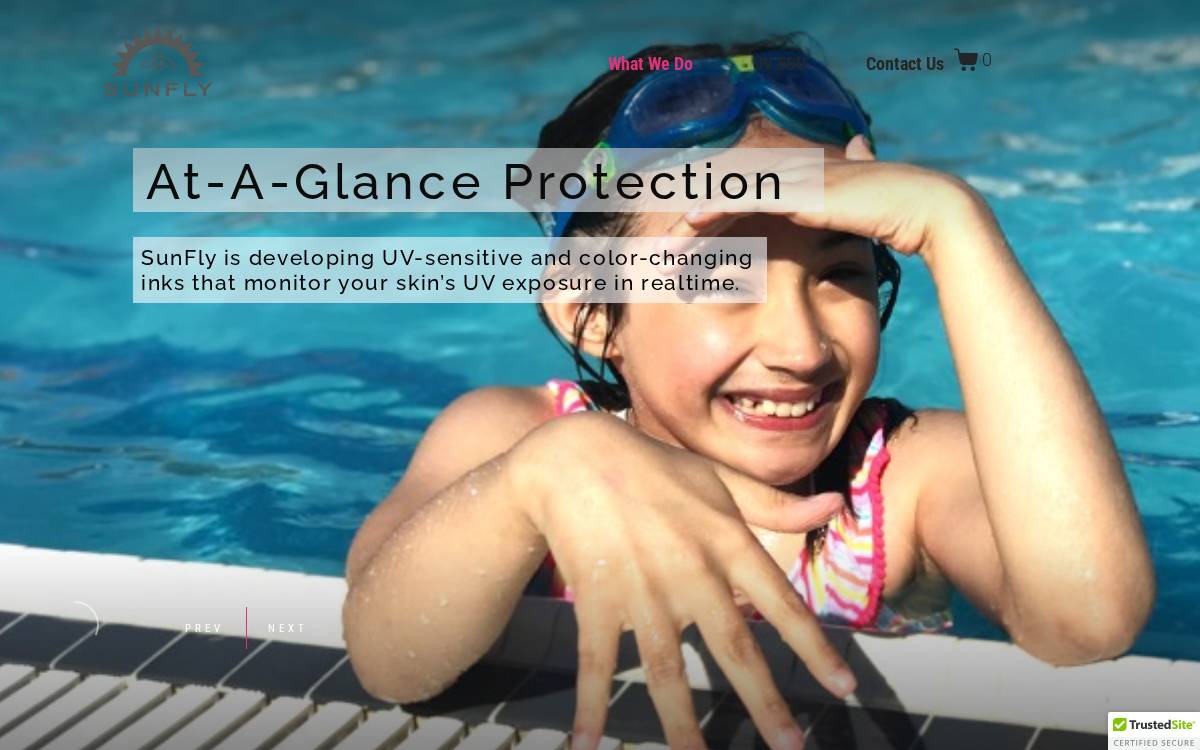SunFly Brands website preview
