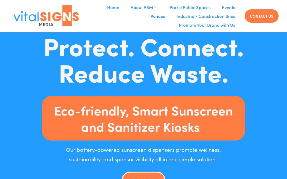 Sunstopkiosks website preview