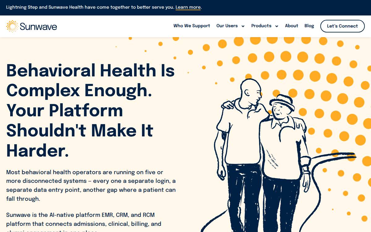 Sunwave Health website preview
