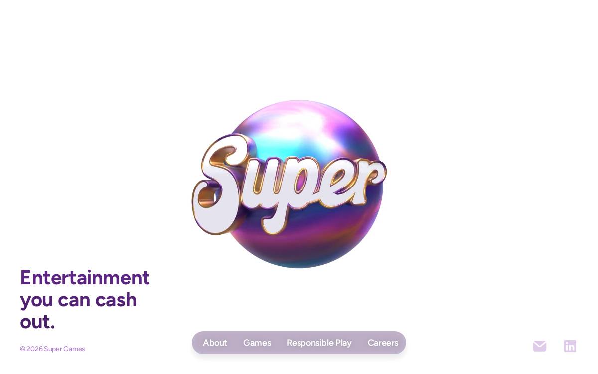 Super Games website preview