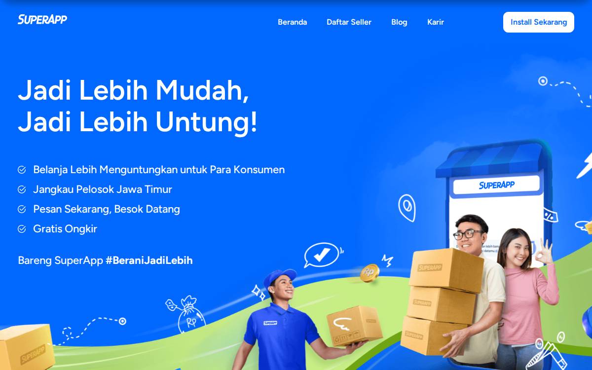 Super website preview