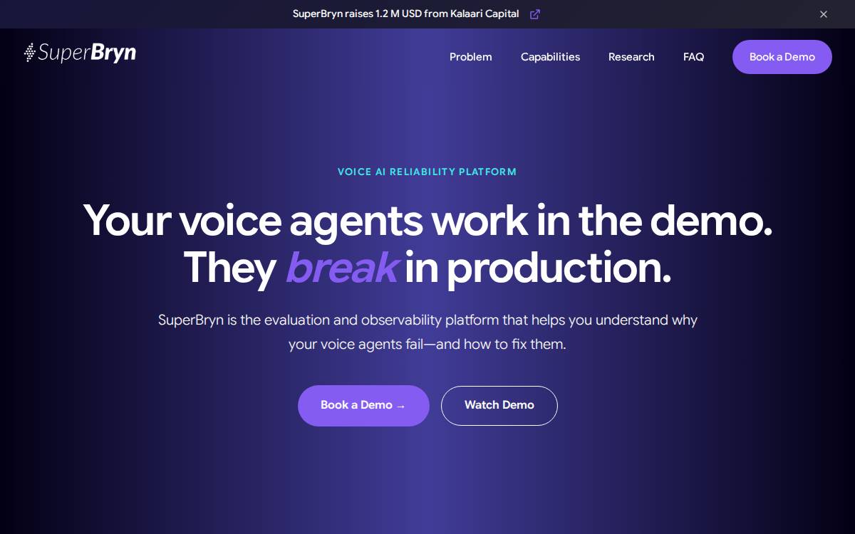 Superbryn website preview