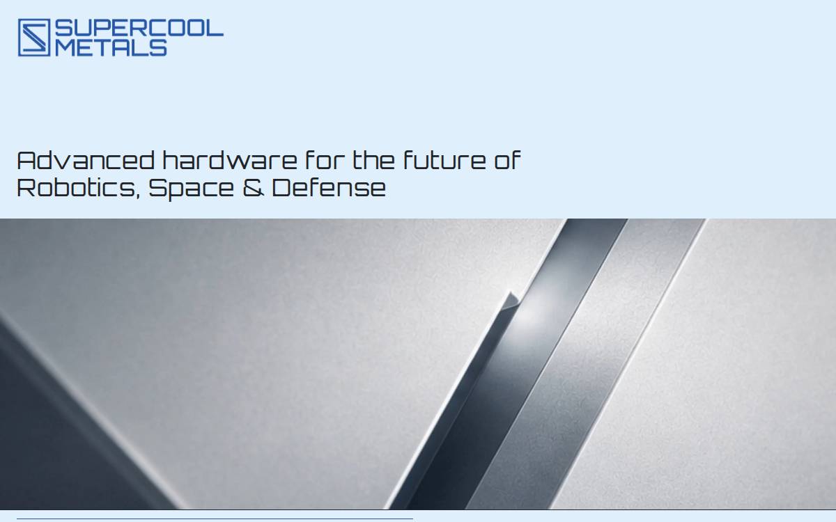 SUPERCOOL METALS LLC website preview