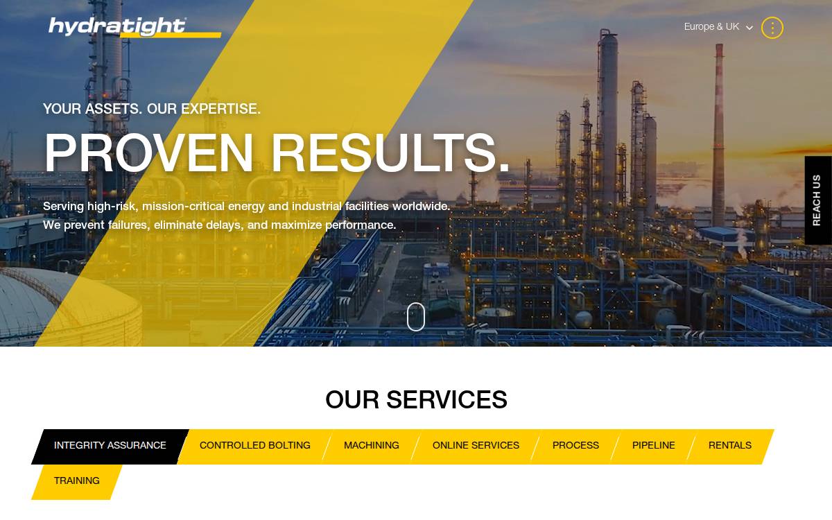 Superior Plant Services website preview