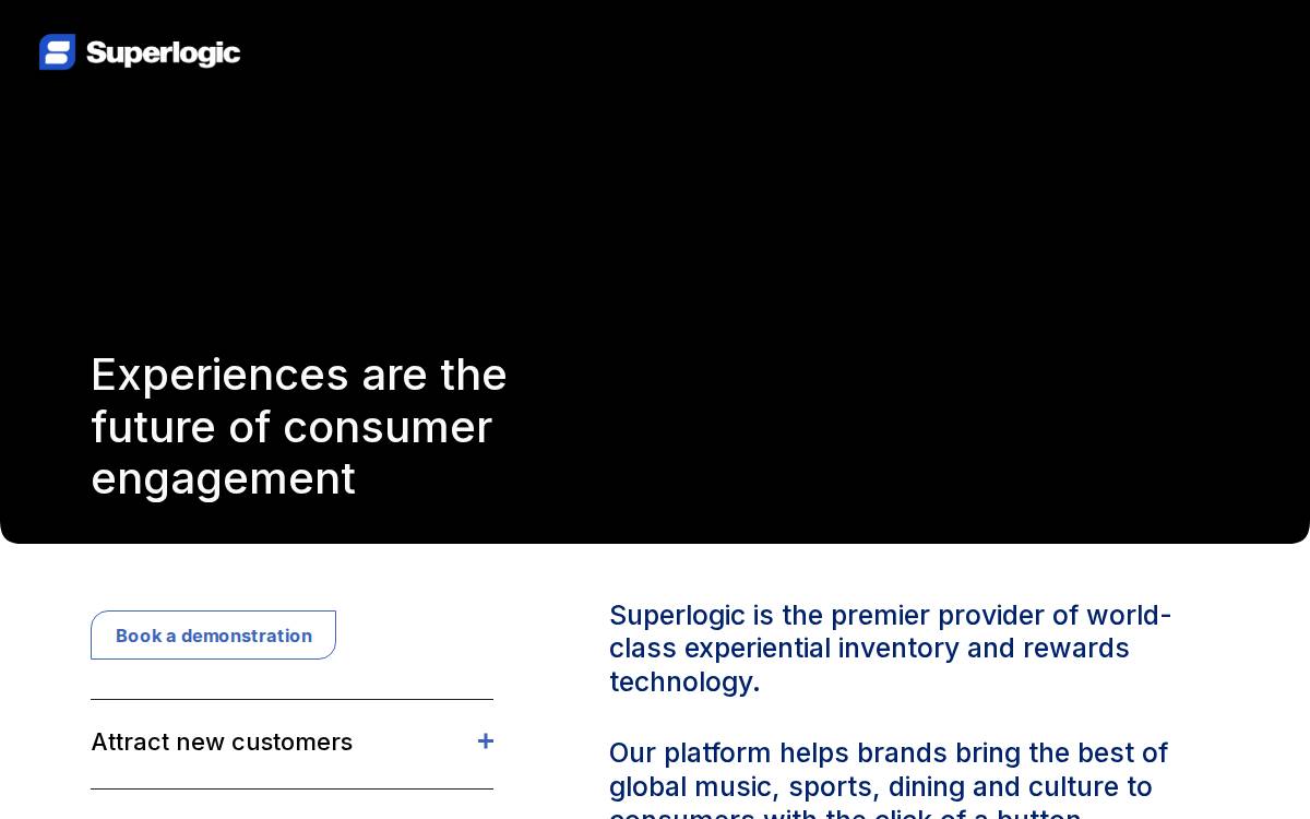 Superlogic website preview