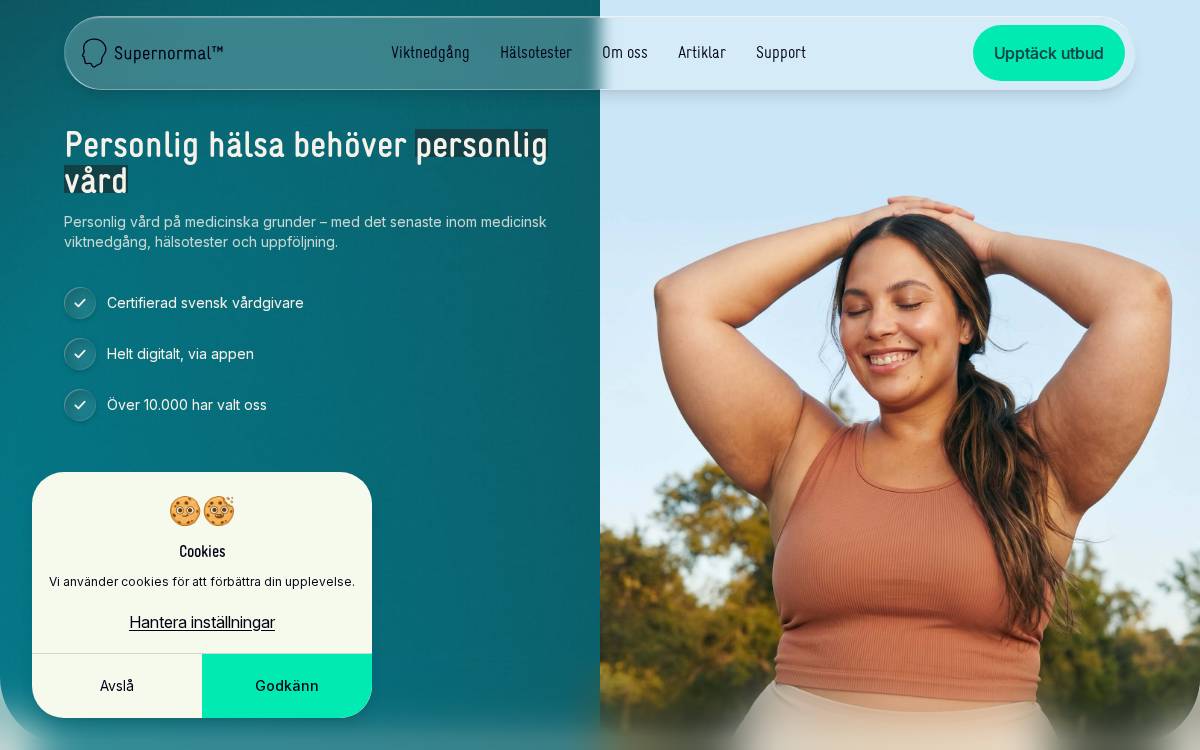 Supernormal website preview
