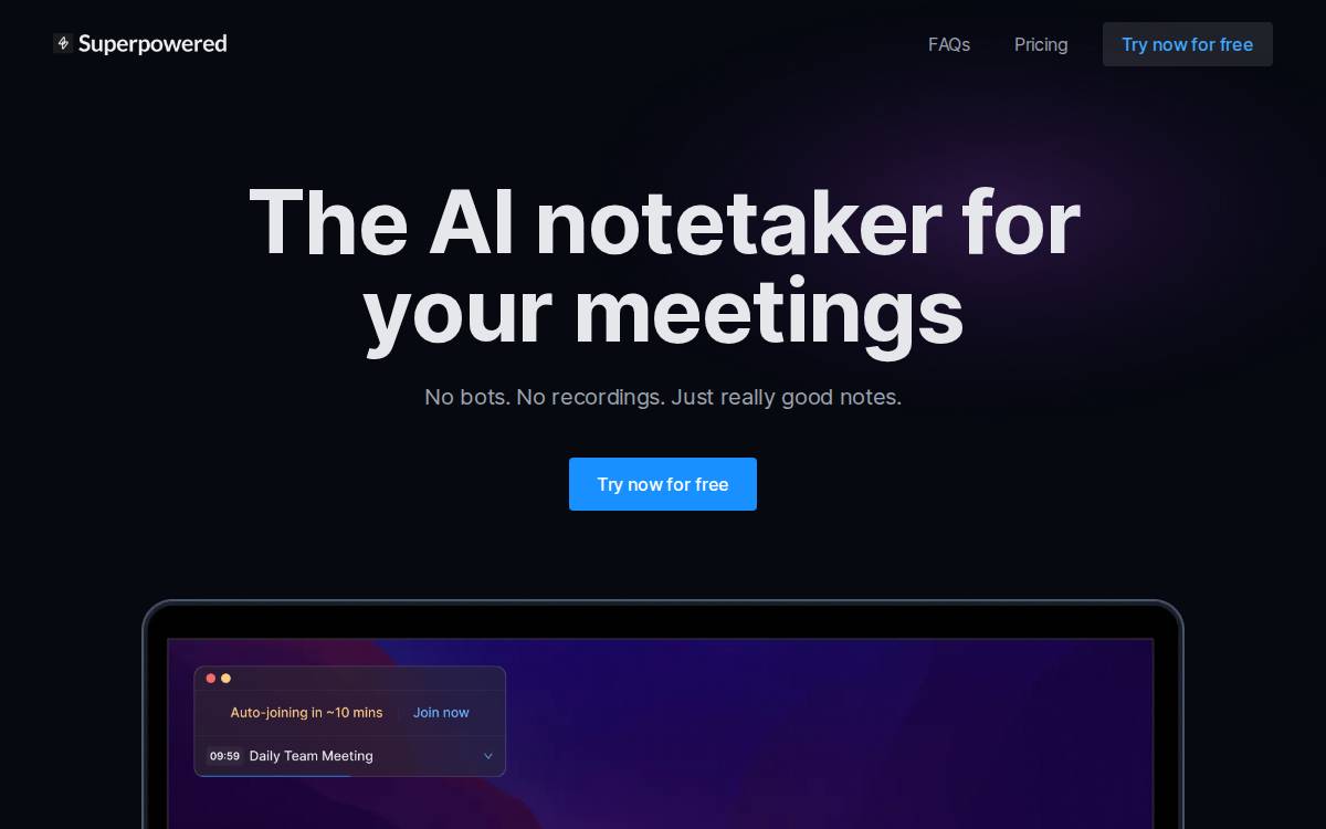 Superpowered website preview