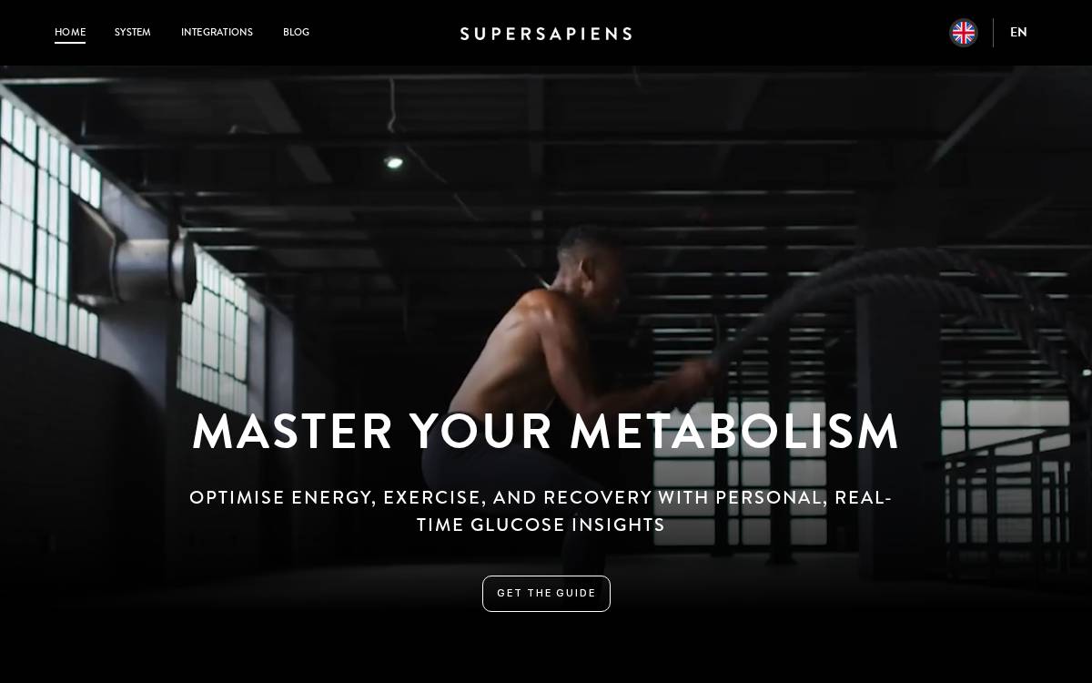 Supersapiens website preview