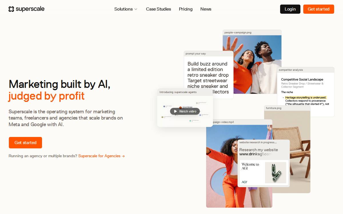 Superscale AI website preview