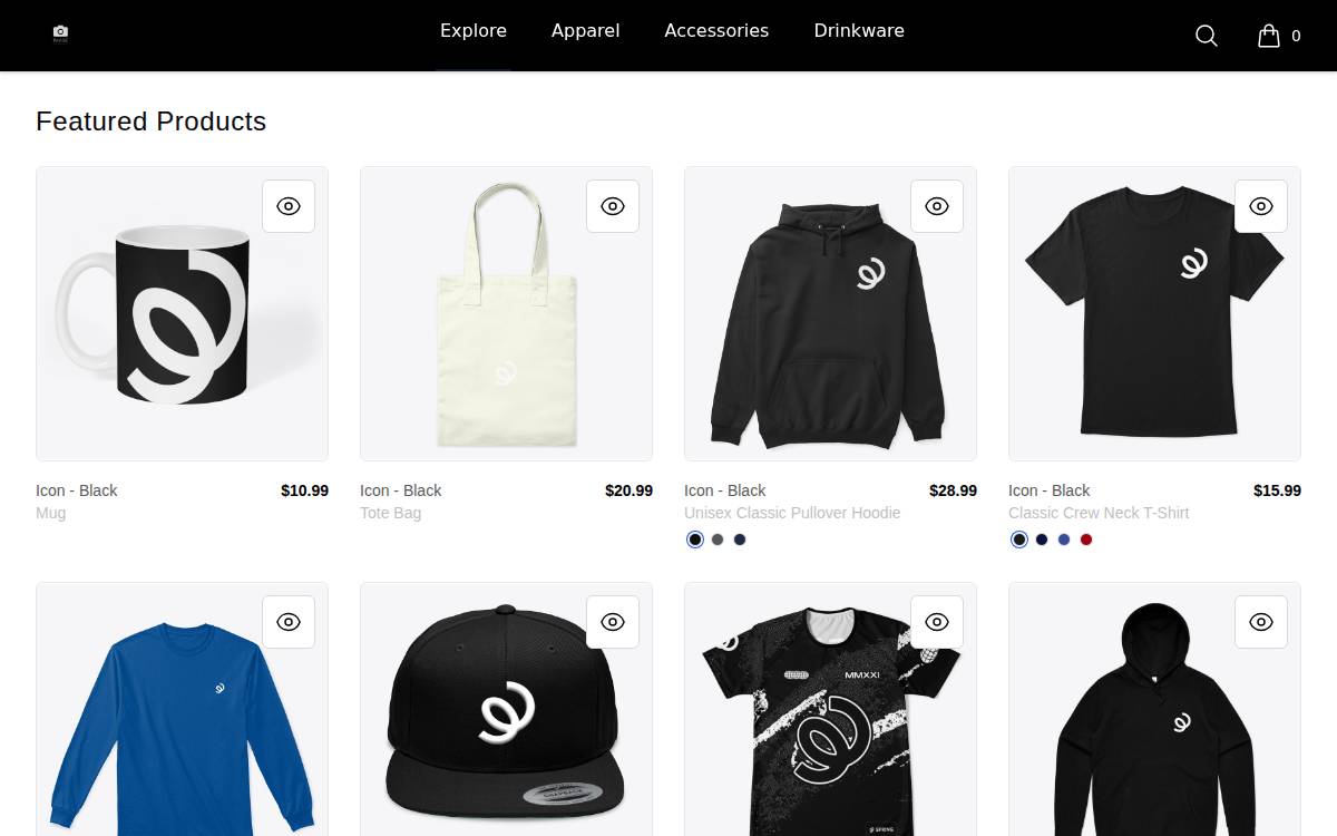 Superscout Store website preview