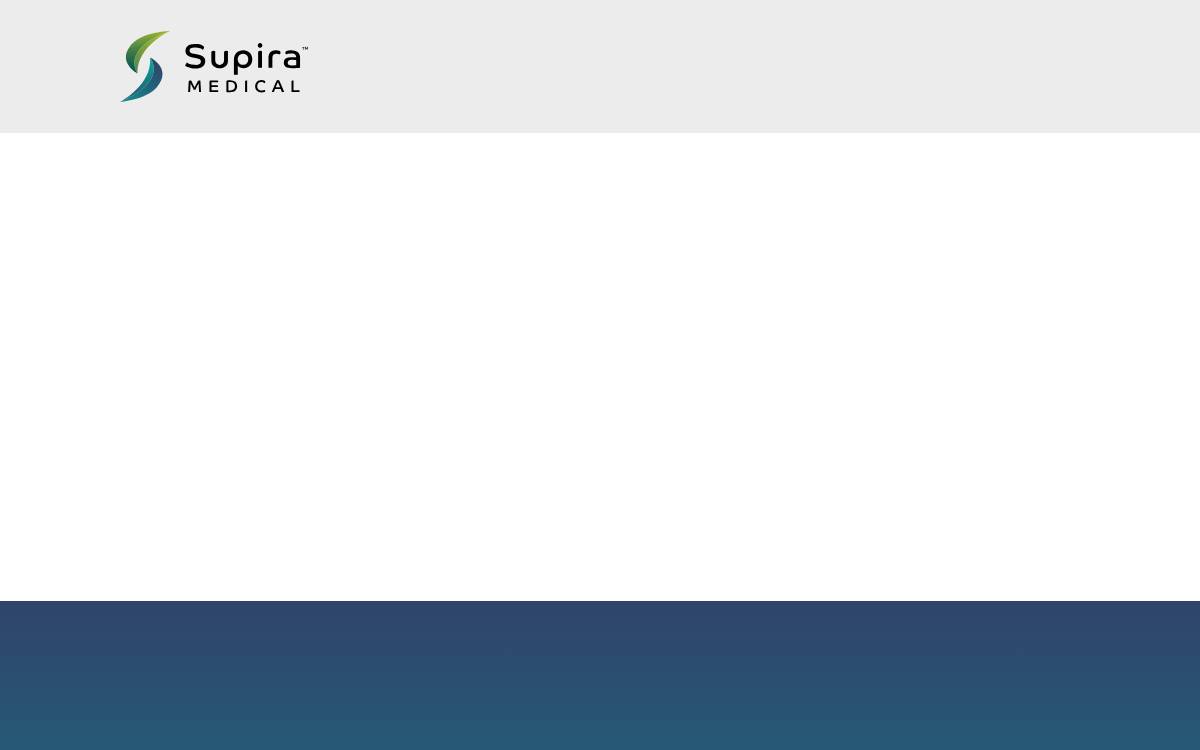 Supira Medical website preview