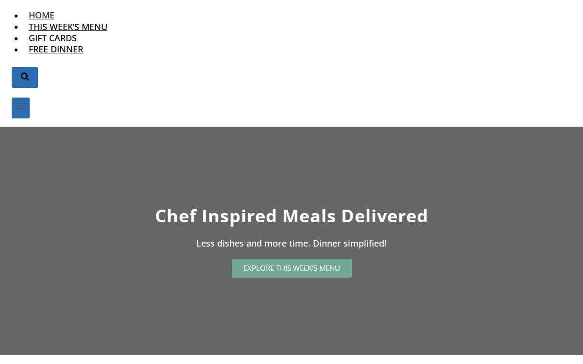 SupperBell website preview