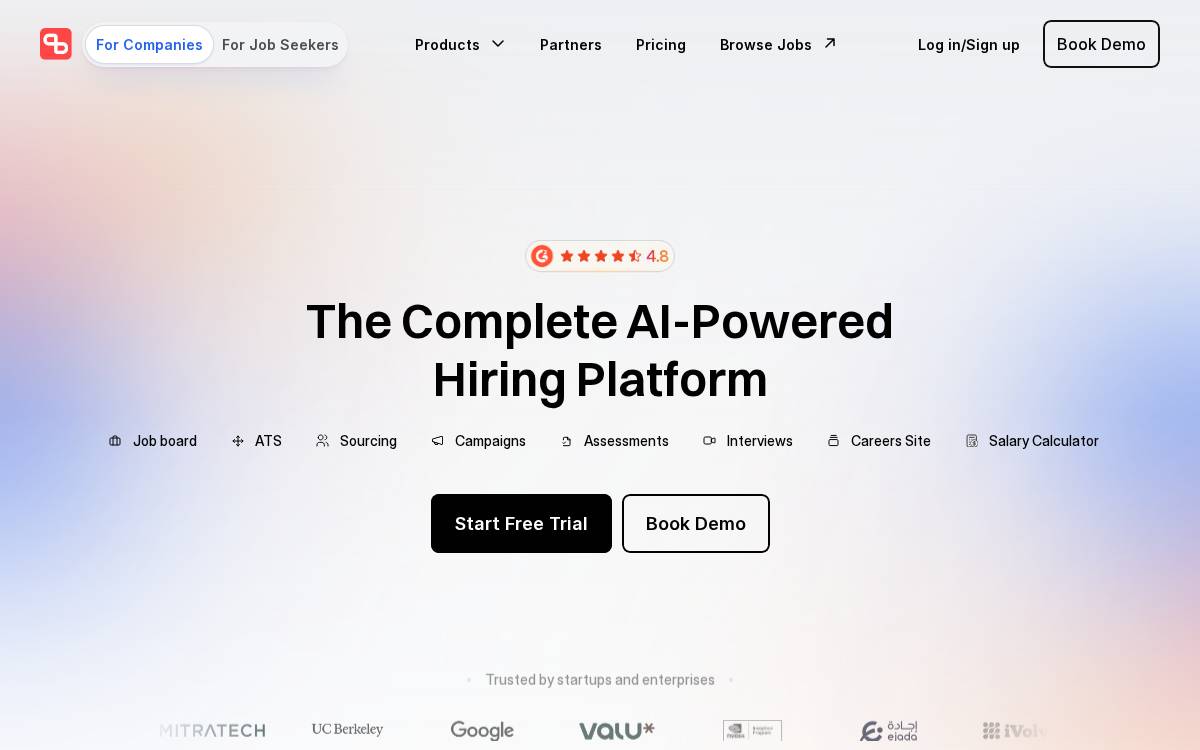 Supportfinity website preview