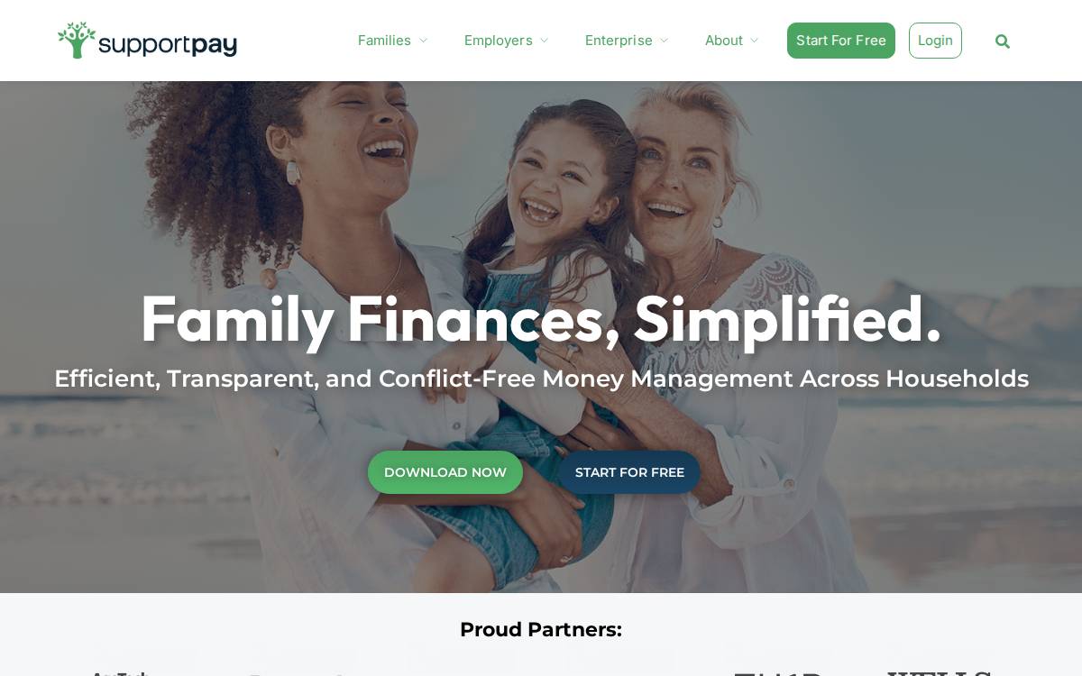 SupportPay website preview