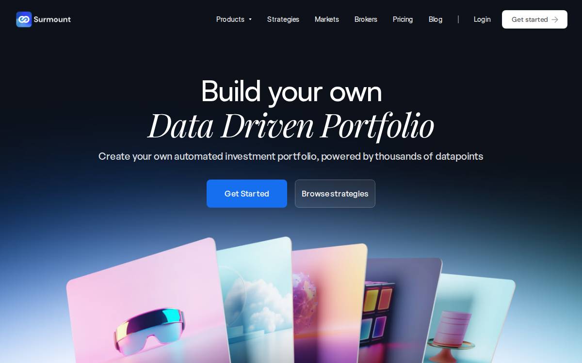 Surmount website preview