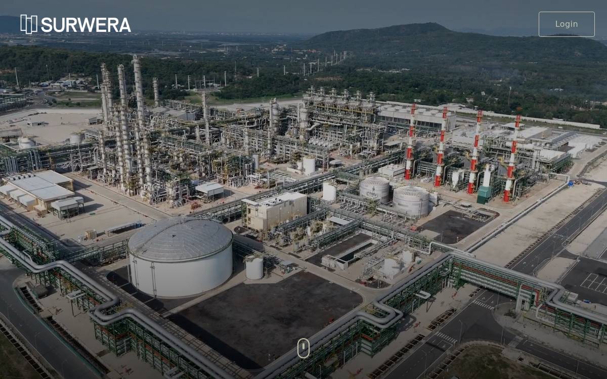Surwera website preview
